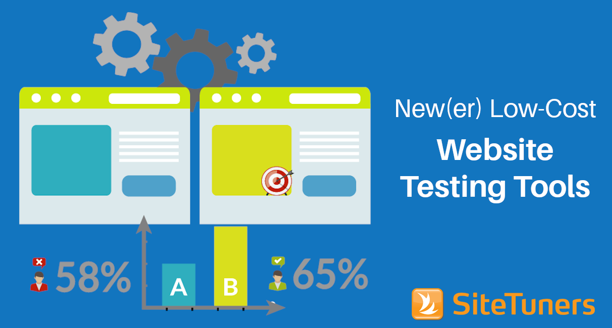 Novas ferramentas de teste de sites de baixo custo