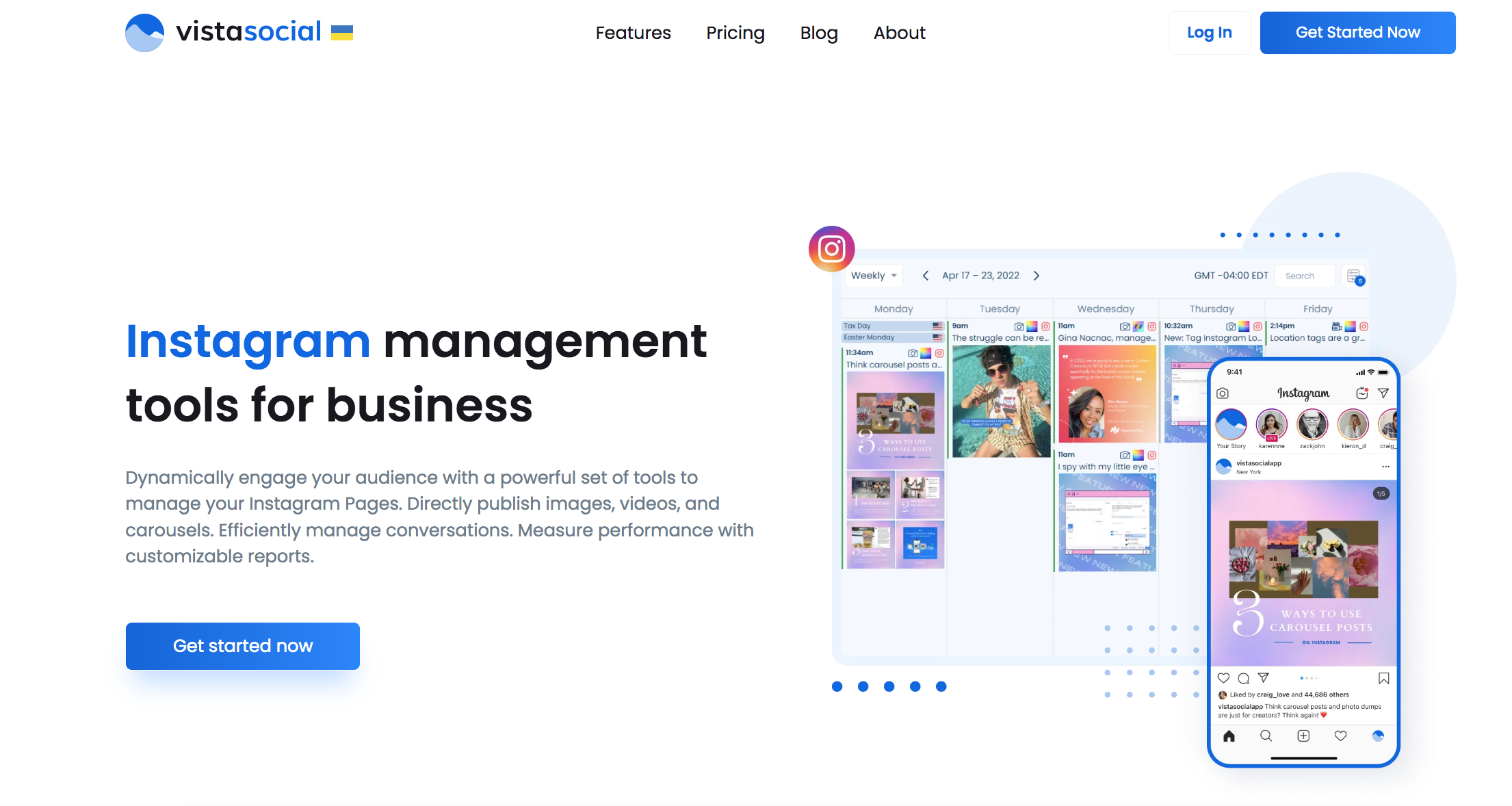 Jadwalkan Reel Instagram Gratis dengan Vista Social