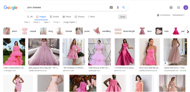 Google高度な画像検索–ガイド4に移動 Picture search on Google