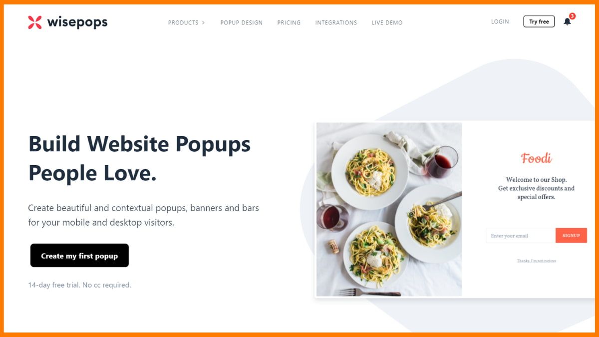 Site-ul Wisepops