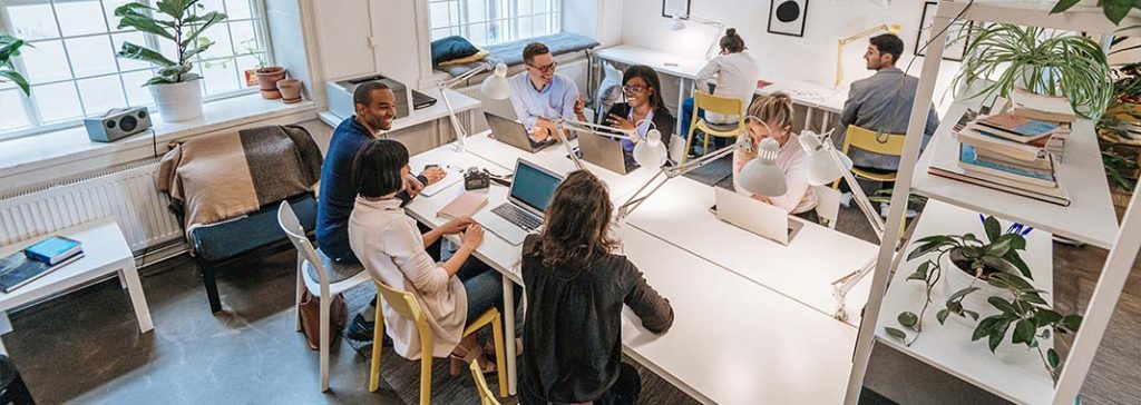 reunião de tráfego do site em uma pequena empresa