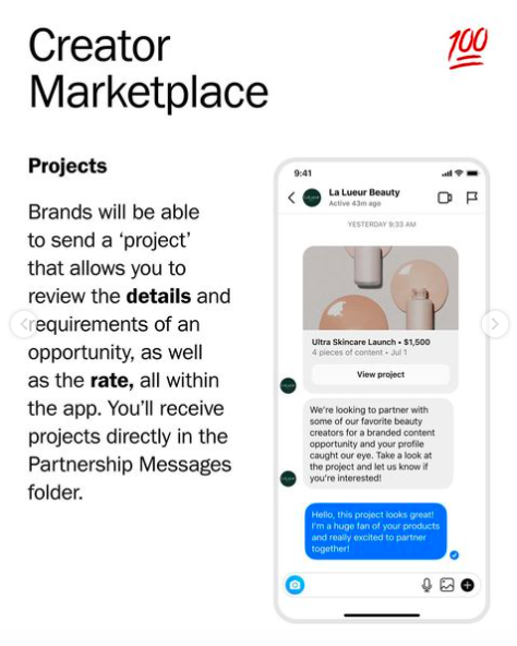 Instagram 创作者市场 |项目 | Instagram.com