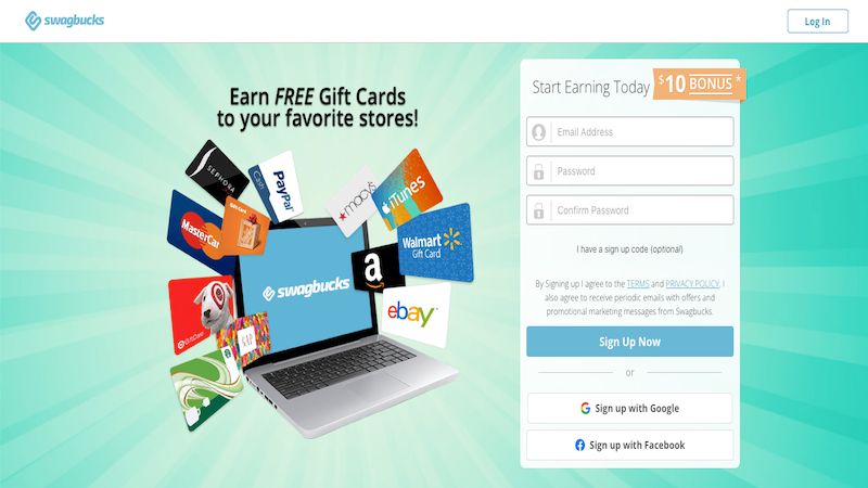 swagbucks 主頁