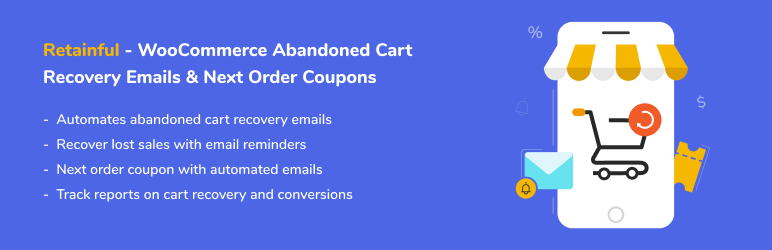 3 رسائل البريد الإلكتروني لاستعادة عربة التسوق المهجورة woocommerce المحتفظ بها