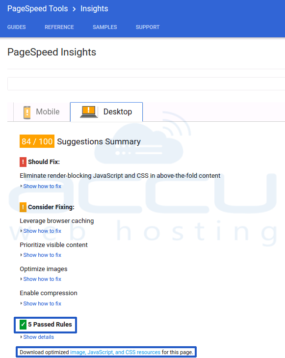 WP-Minifyプラグインによって修正されたGooglePageSpeedInsightフィードバック