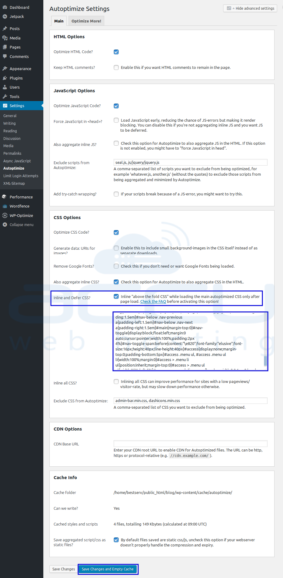フォールドコンテンツの警告を超えるレンダリングブロッキングJavaScriptとCSSを排除する修正済み