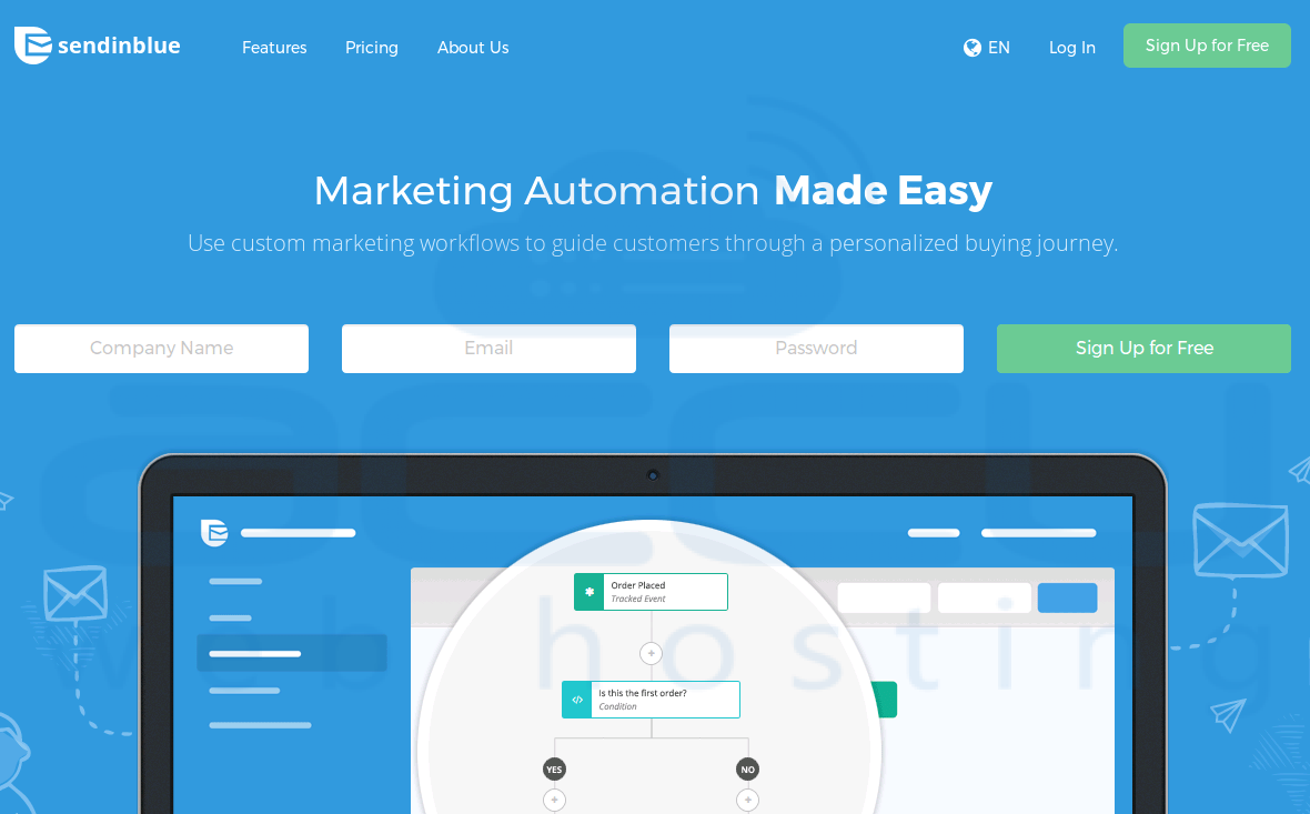 Sendin Blue Email Marketing Services
