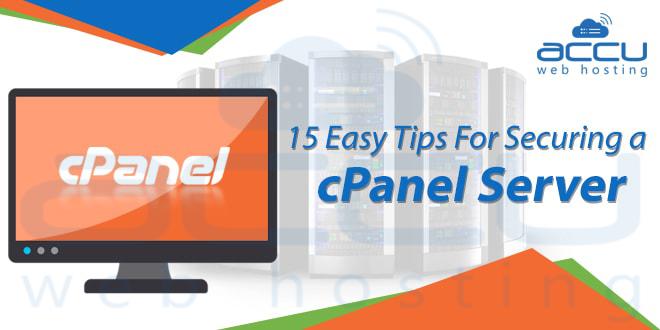 15 conseils simples pour sécuriser un serveur cPanel