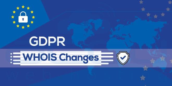 GDPR 이후 WHOIS 변경 사항