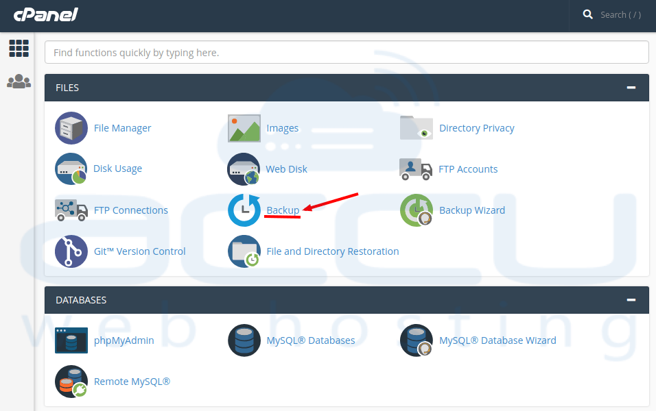 cpanel-cadangan