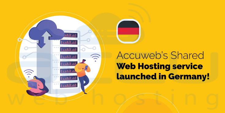 Услуга общего веб-хостинга Accuweb запущена в Германии!