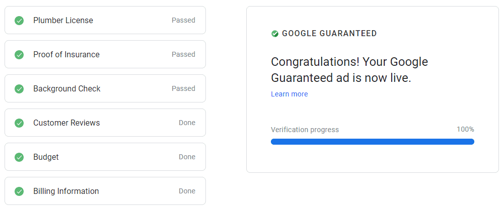 Yerel Hizmetler reklam doğrulama belgeleri