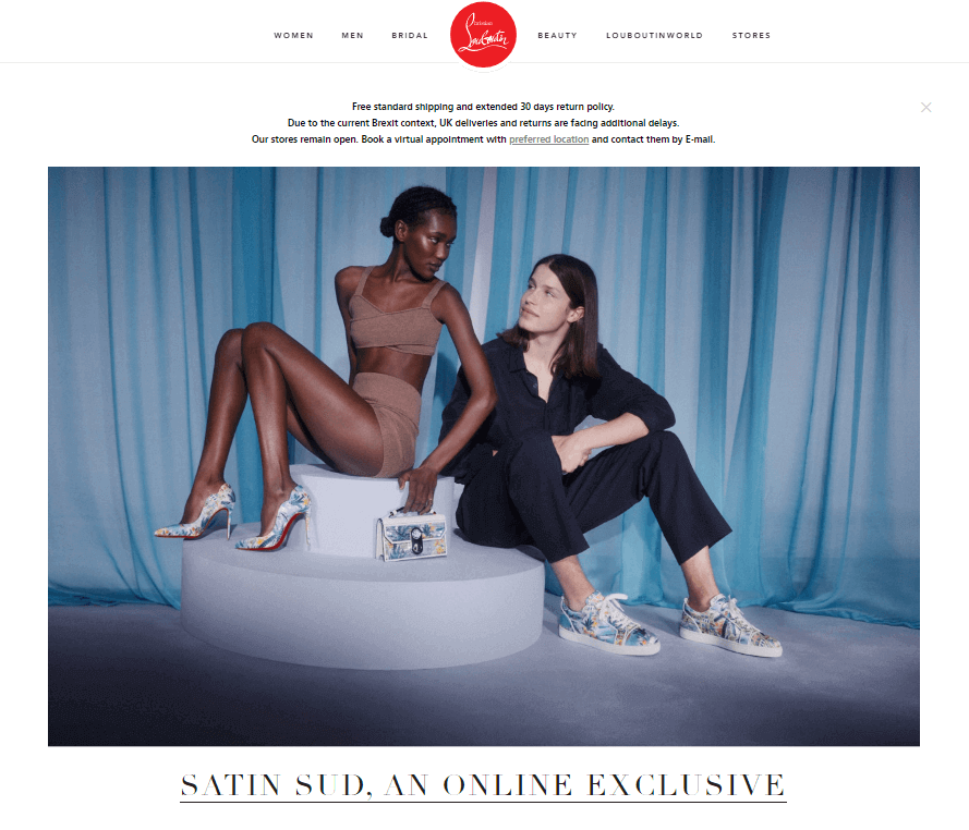 Christian Louboutin 网站