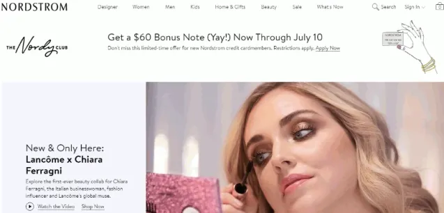 nordstrom meilleurs programmes d'affiliation de vêtements