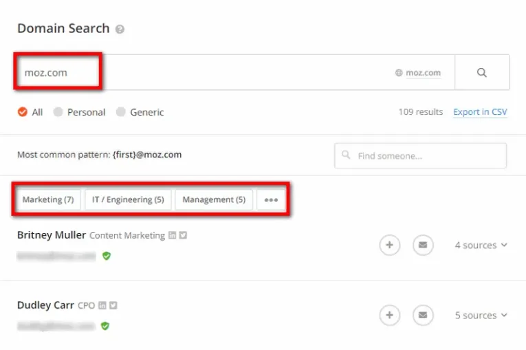 găsiți adresa de e-mail a unui client