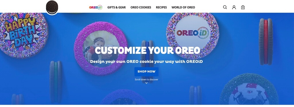 Oreo eCommerce UI Design