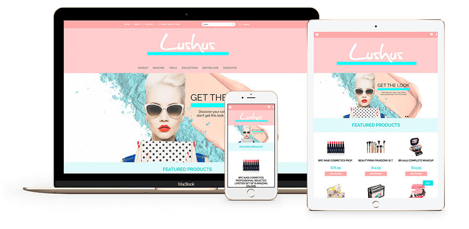 تصميم Lushus UI