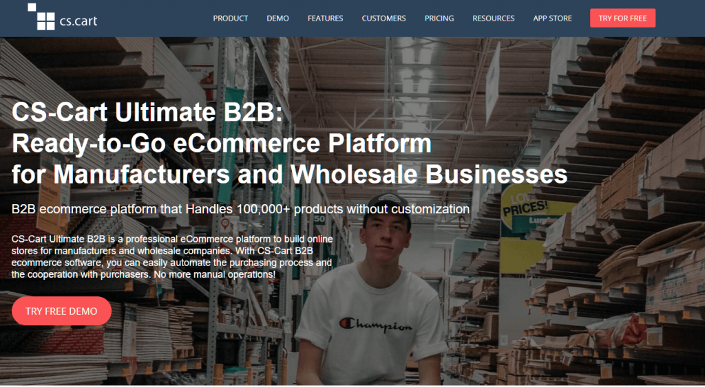 Platform e-niaga B2B CS-Cart