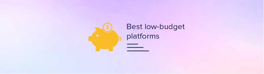 meilleures plateformes de commerce électronique petit budget
