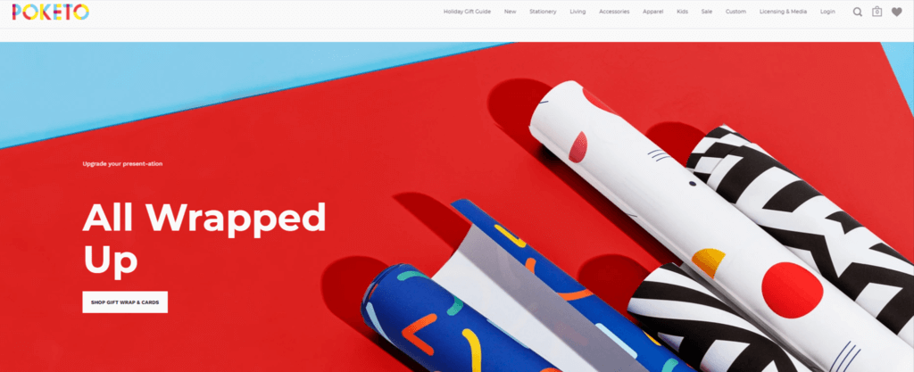 Poketo web sitesi tasarımı