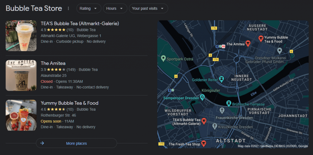 SEO lokal di Google