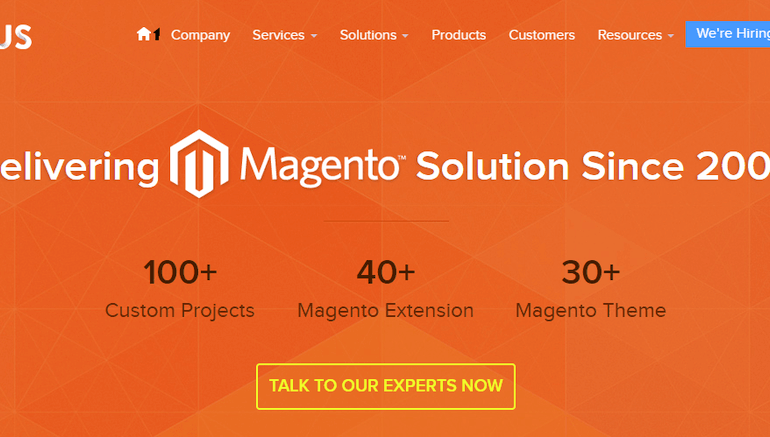 Cele mai bune 10 companii de dezvoltare Magento pentru afaceri mici 2018