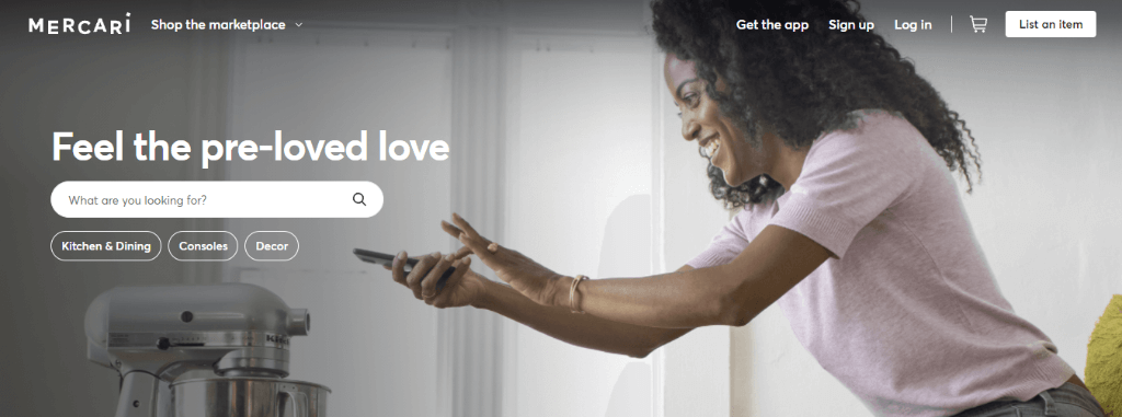 Site-ul Mercari
