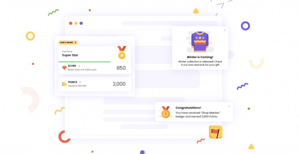 Gameball 로열티 앱 Shopify