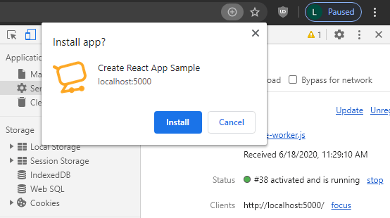 Instalați PWA