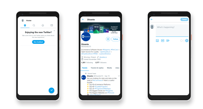 Twitter 精簡版 PWA