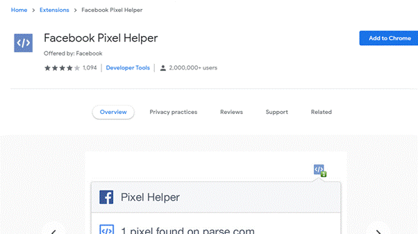 Os melhores recursos de anúncios do Facebook Facebook Pixel Helper