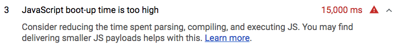 JavaScriptの起動時間が長すぎる