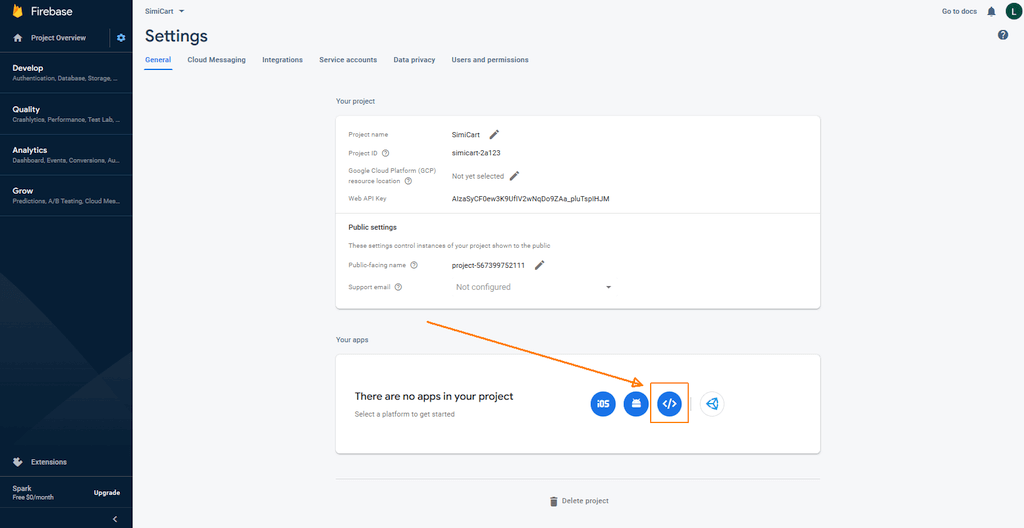 PWA 푸시 알림용 Firebase SDK