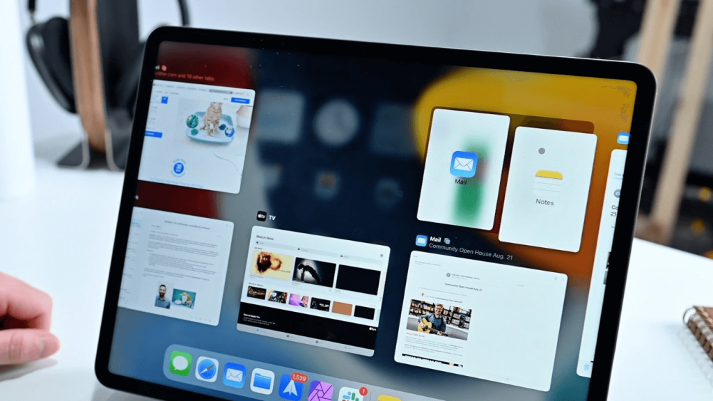 iPAD OS15 มัลติทาสกิ้ง