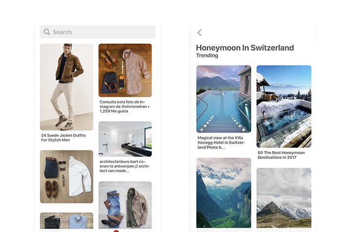 pwa pinterest