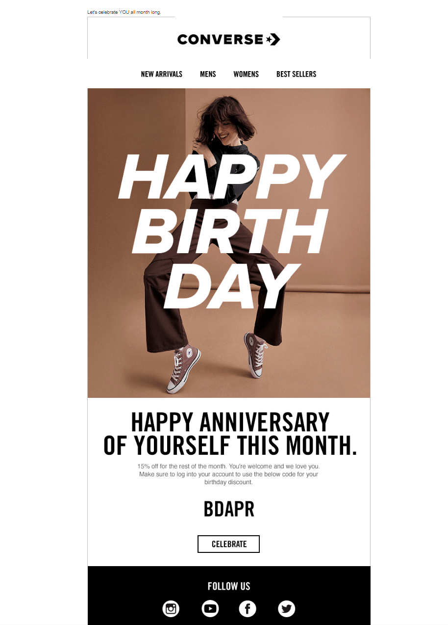 생일 축하 이메일