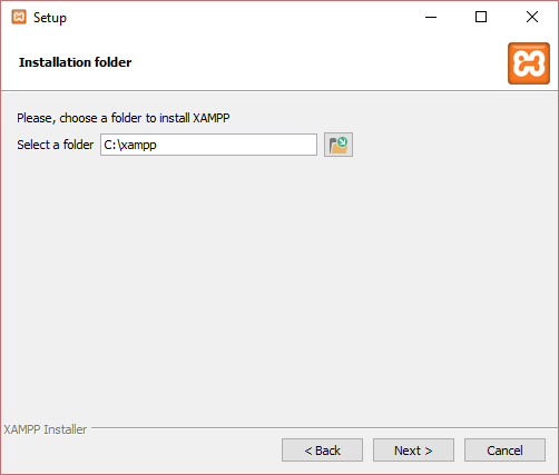 configuración de xampp paso 3
