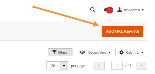 เพิ่มการเขียน URL ใหม่