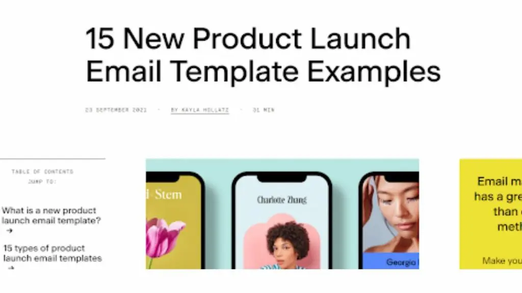 Șabloane de tendințe de marketing prin e-mail