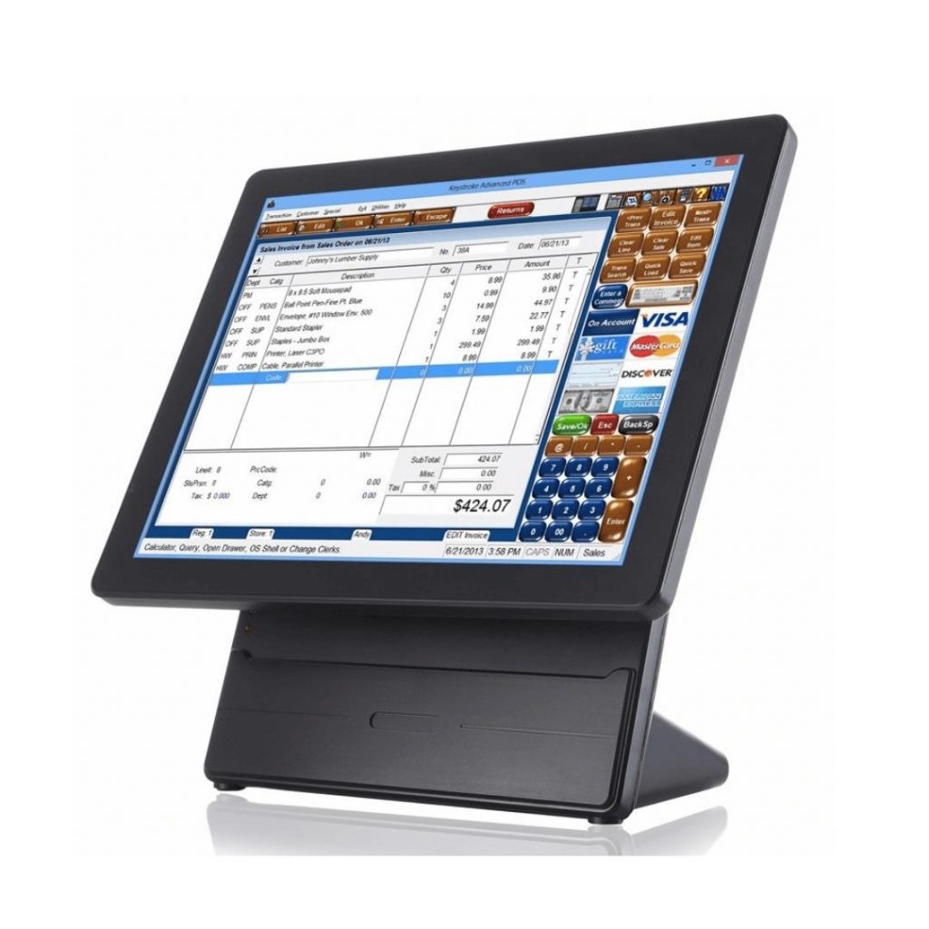Layar terdaftar POS