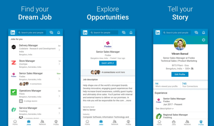 projeto do linkedin
