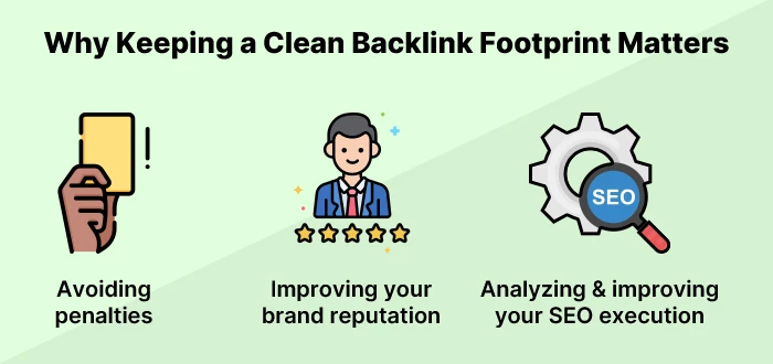 Perché mantenere un'impronta di backlink pulita è importante