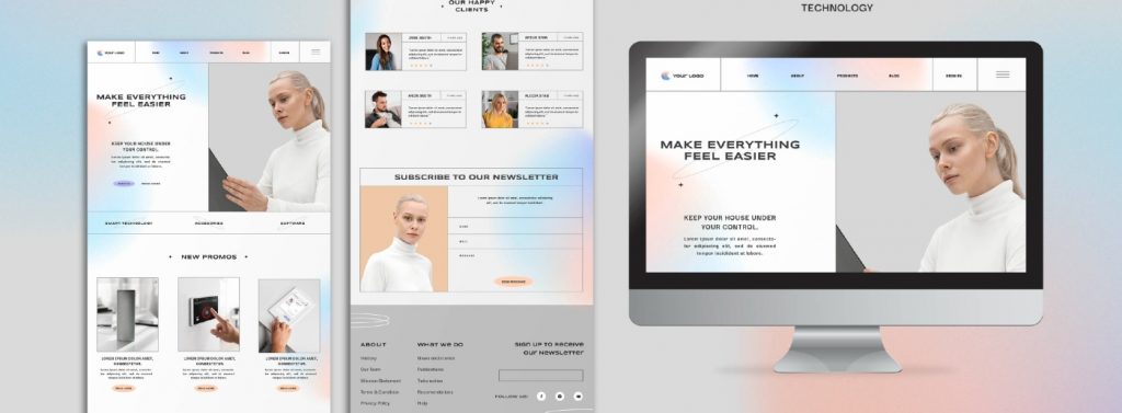 Conception d'un site Web d'entreprise