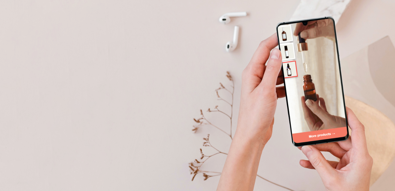 video shoppable untuk shoppertainment