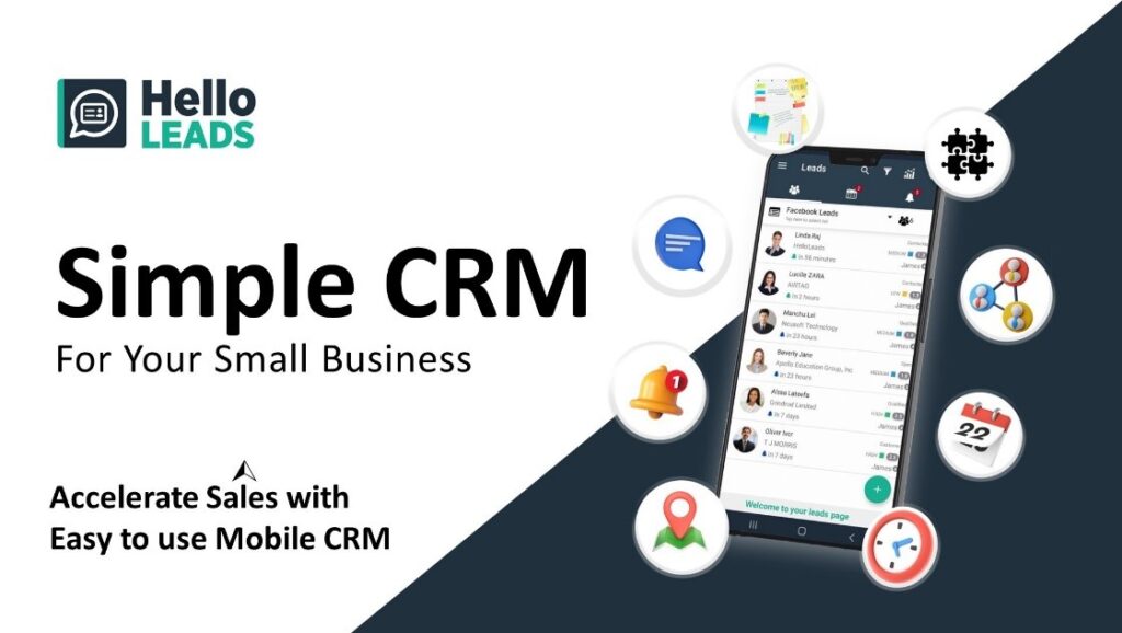 HelloLeads CRM - 移動應用