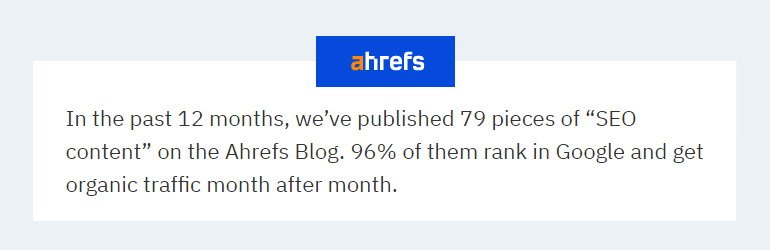 ahrefs 博客