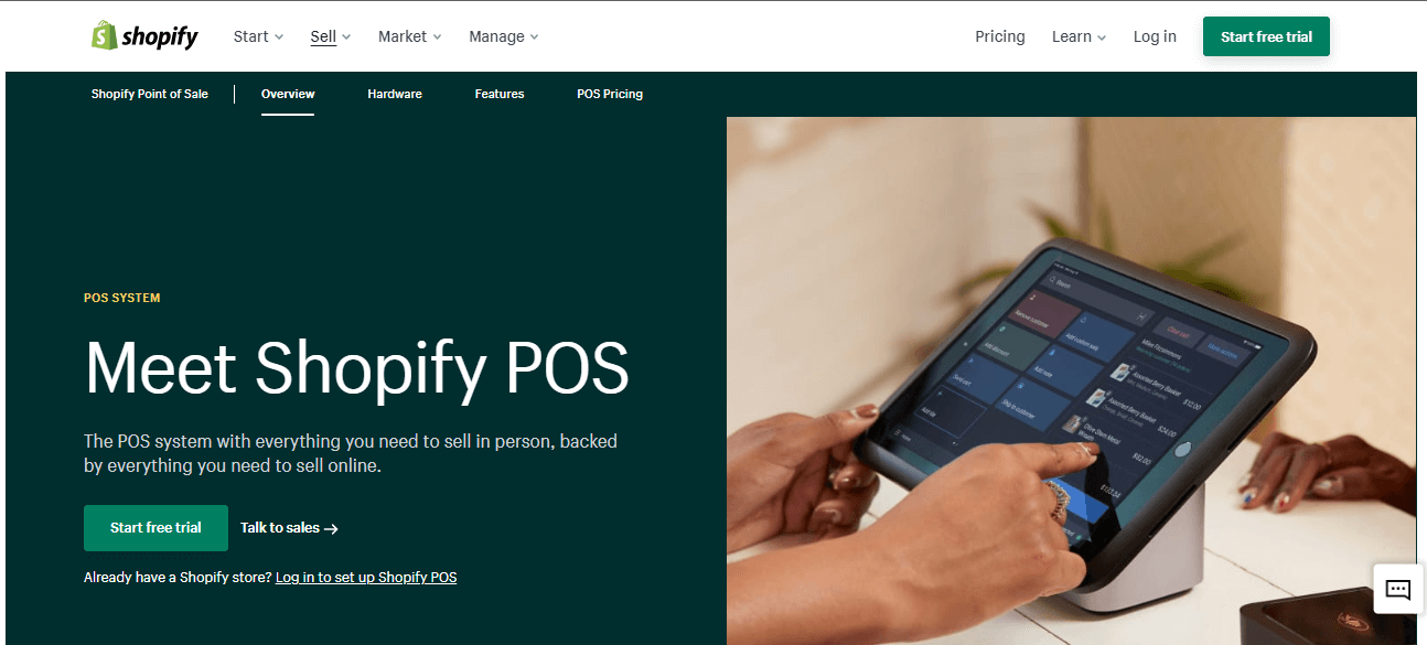Shopify POS – Ideale per la vendita multicanale