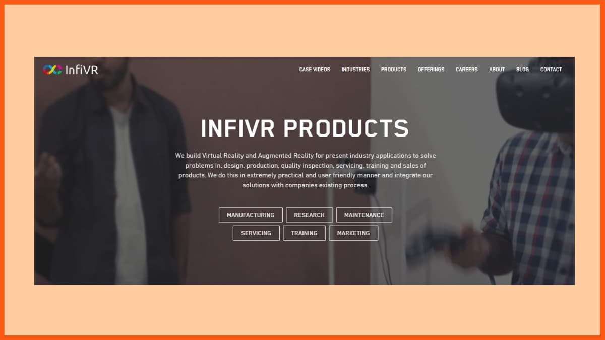 InfiAR- Melhor startup de RA na Índia