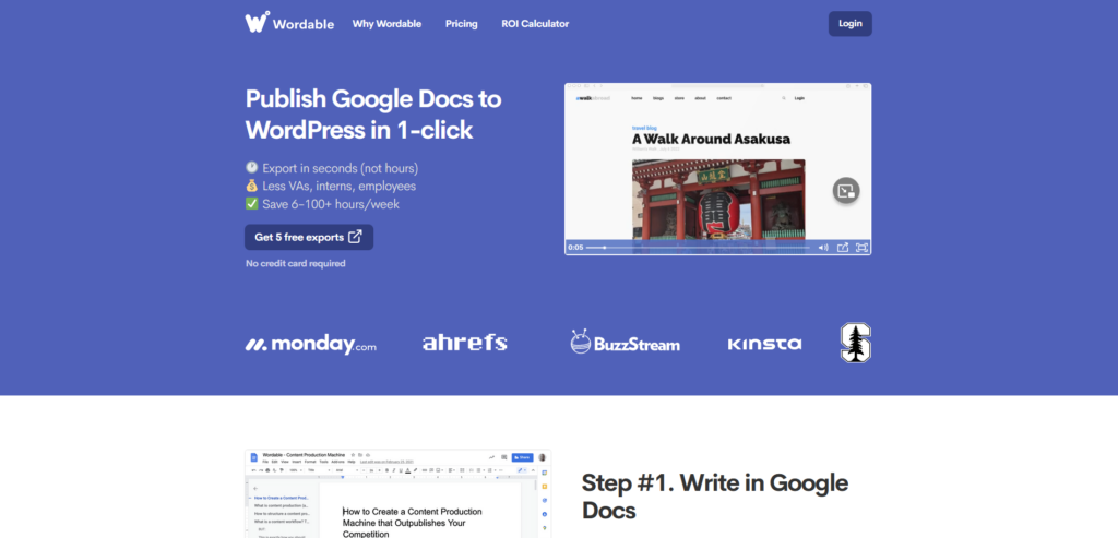 wortbare Homepage