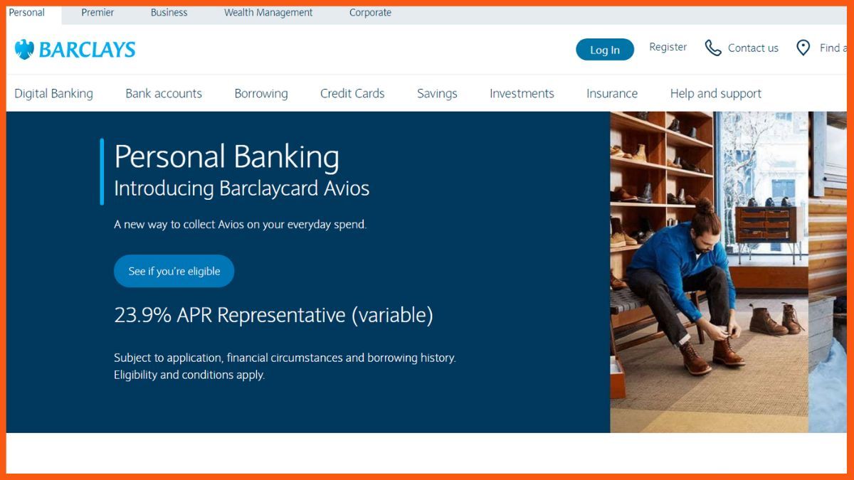 Site do Barclays PLC